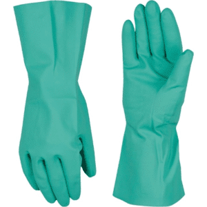 Nitrile Green Industrial Gloves